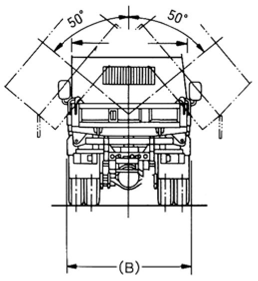 2t3転ダンプ・2t3転ダンプサイドテール