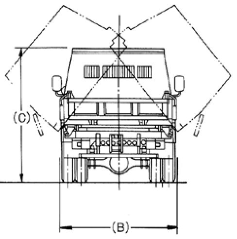 4t3転ダンプ・4t3転ダンプサイドテール